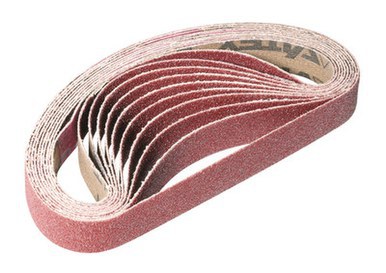 Sanding belt - grain 120 - 13 mm wide